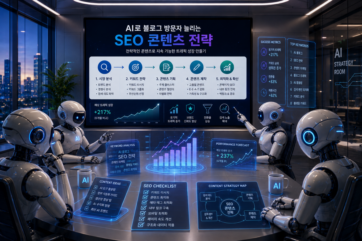 AI로 블로그 방문자 늘리는 SEO 콘텐츠 전략 : Search Console로 개선하는 실전 가이드